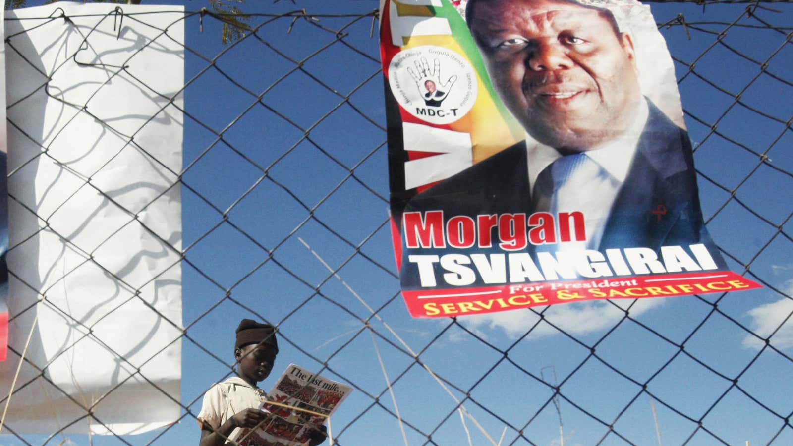 It’s back to pamphlets and posters for Zimbabwe’s opposition leaders.