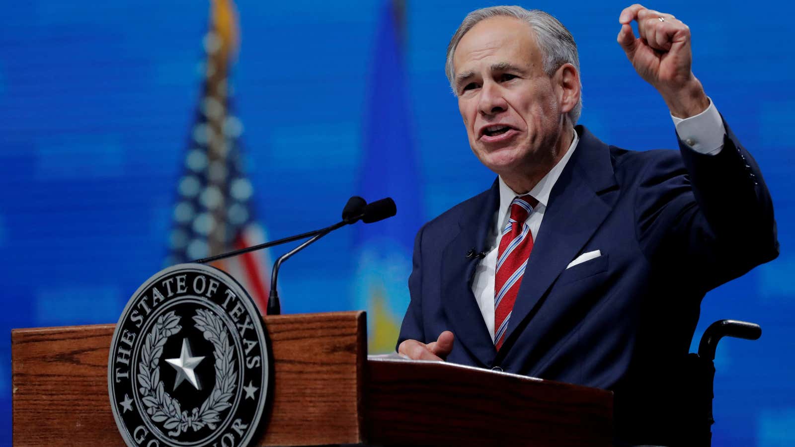 Texas Gov. Greg Abbott is pushing back on Biden’s vaccine mandates.