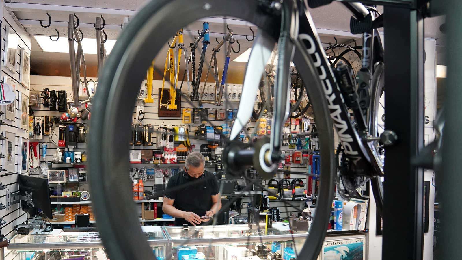 The low supply and high demand for bikes is causing shortages.