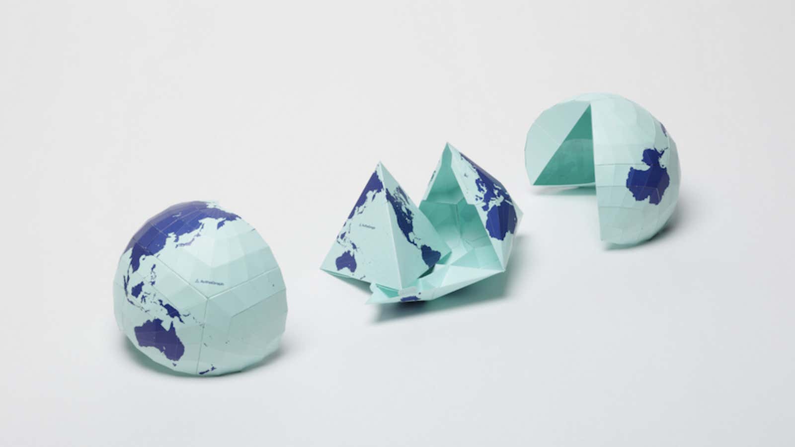 Geopolitical origami.