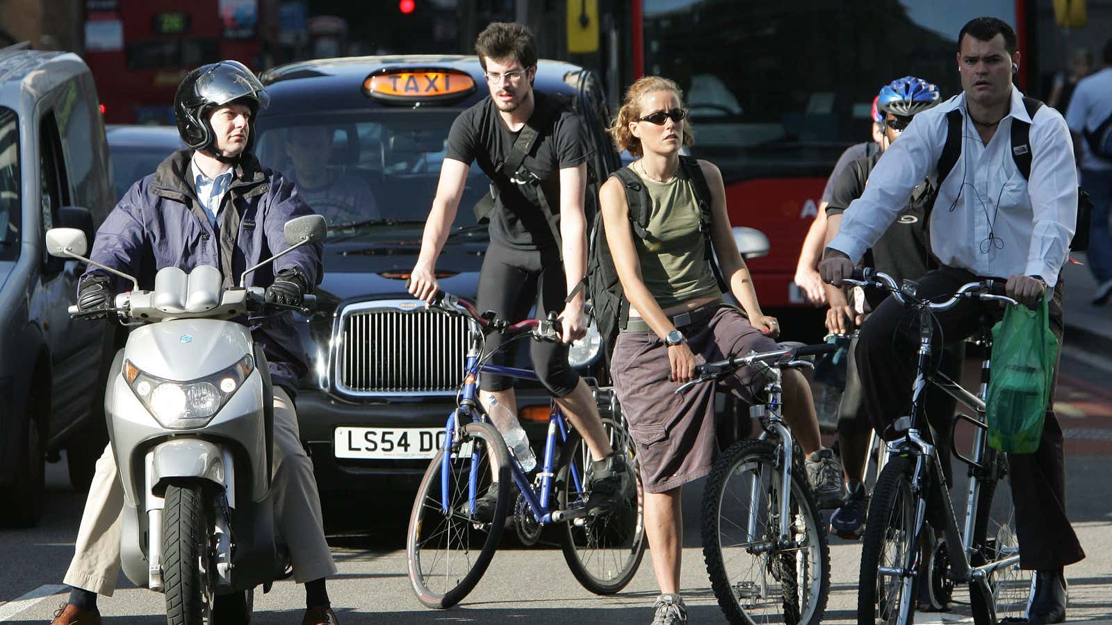 Cycling beats the Tube for avoiding the coronavirus.