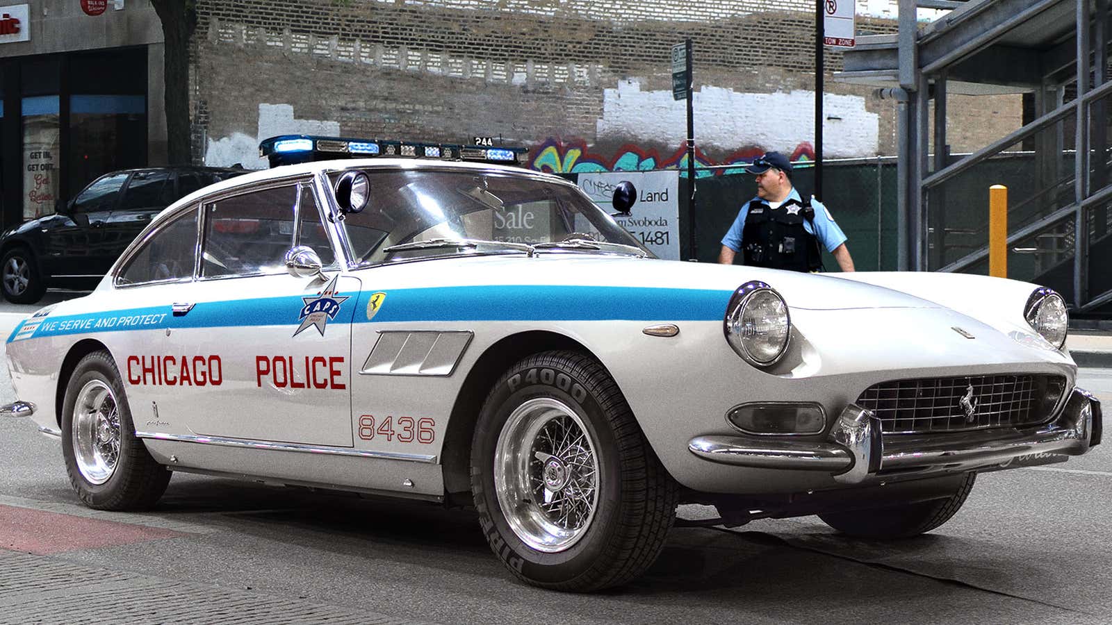 Image for Police Department Defends Decision To Buy Entire Fleet Of 1967 Ferraris