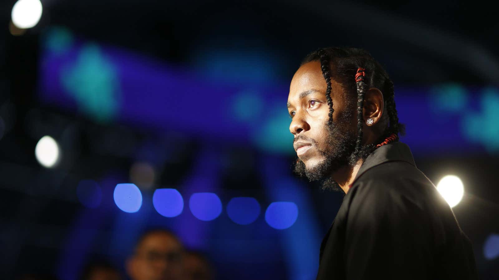 Kendrick Lamar at the 2017 MTV Video Music Awards