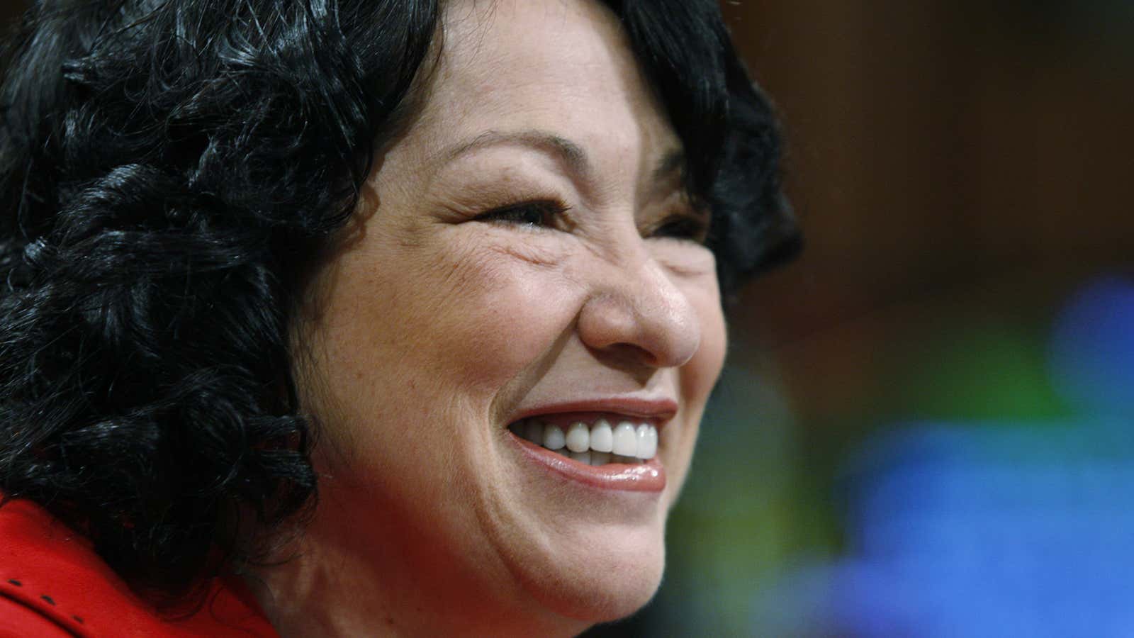 US Supreme Court Justice Sonia Sotomayor: One of more than 30,000 Hispanic lawyers in the US.