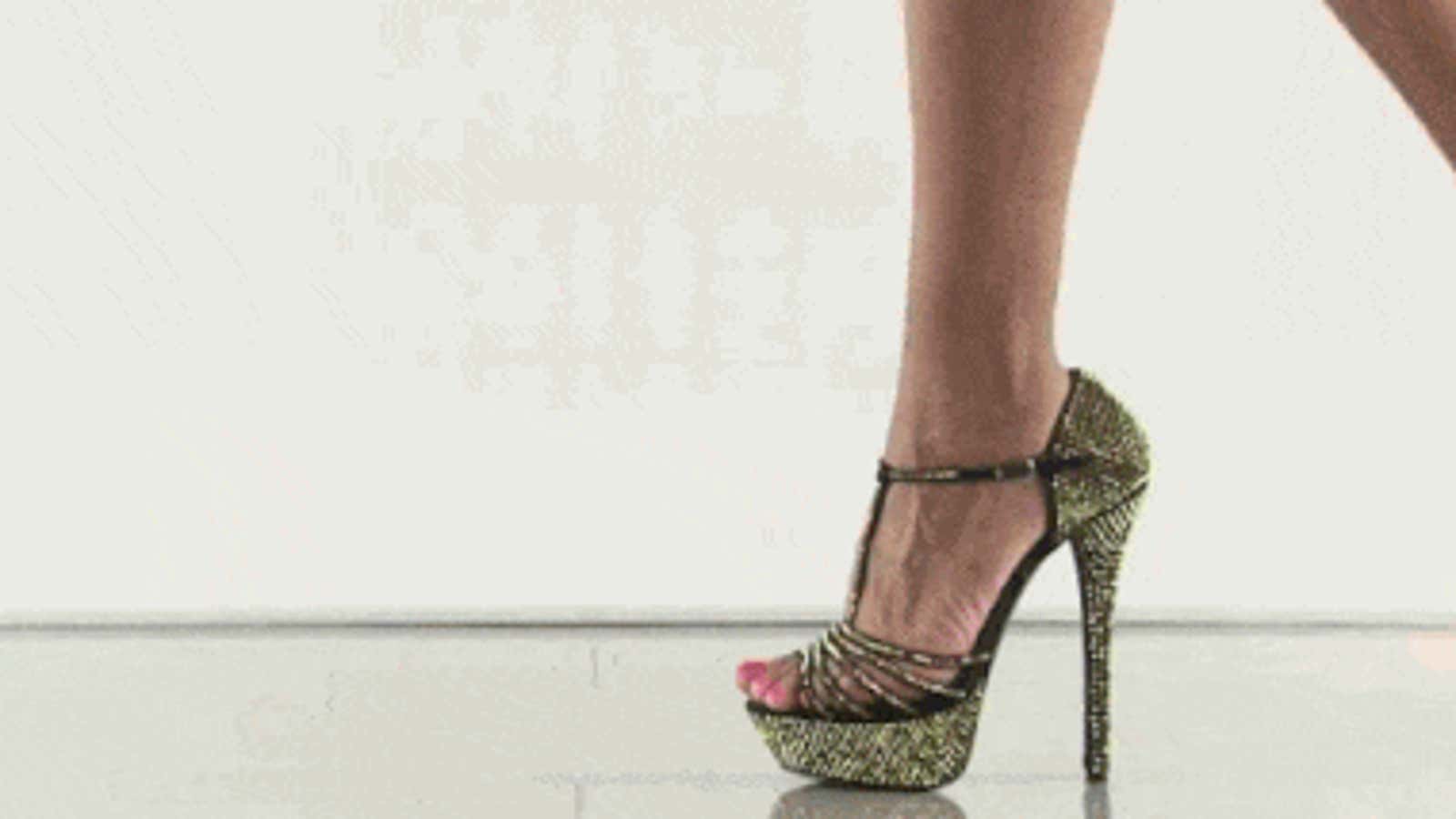 Brace Yourself: The Highest Heels I've Ever Seen Anyone Walk In | Glamour