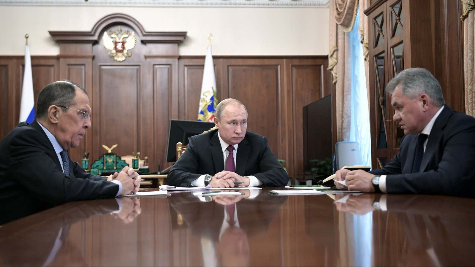 Russian president Vladimir Putin says his country will develop new missiles.