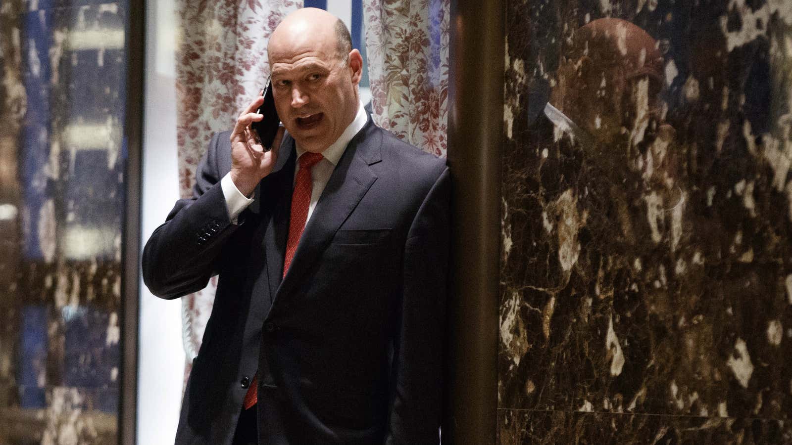 Gary Cohn, former Hillary Clinton donor and current Trump economic advisor.