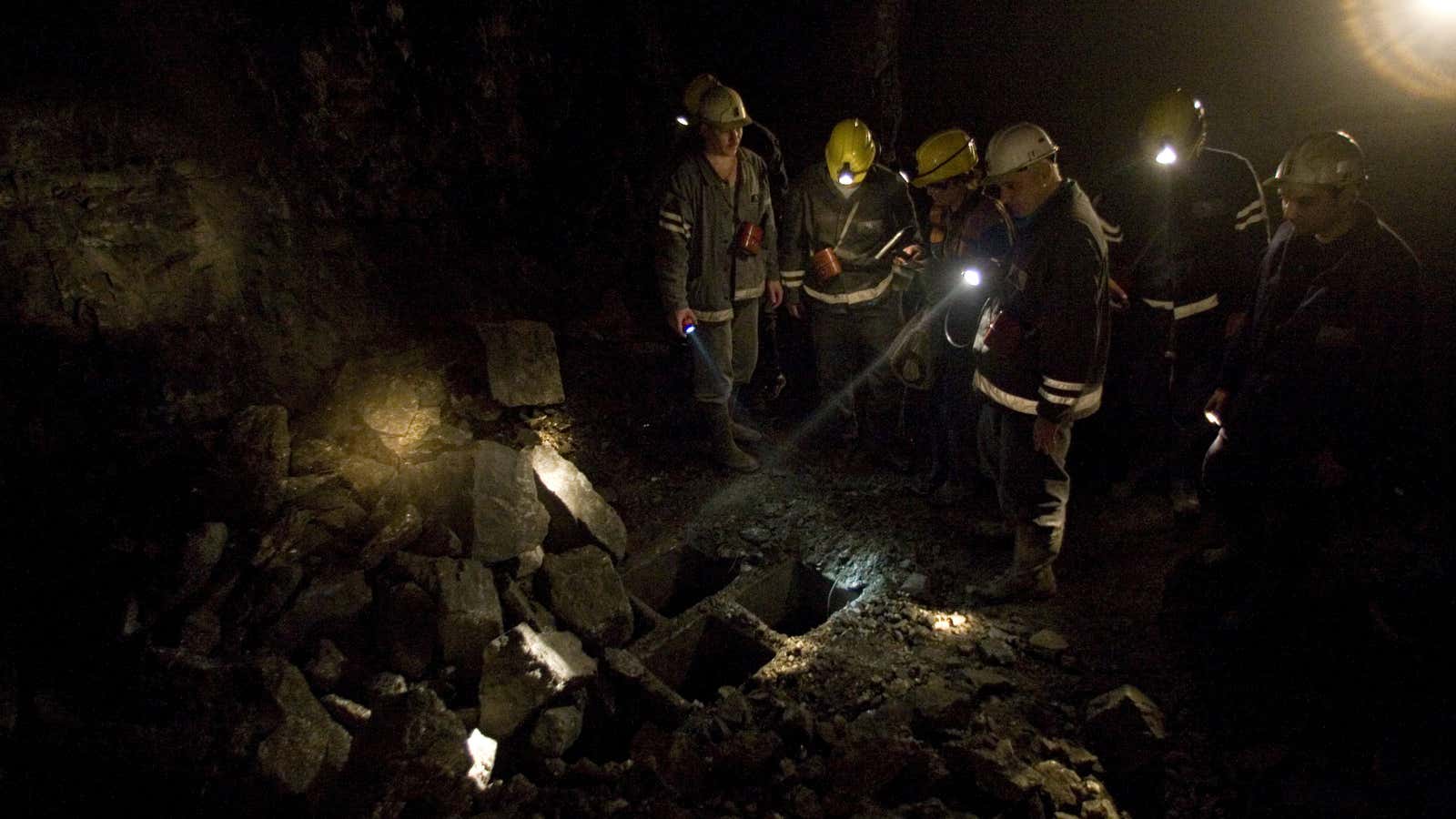 Workers in a mine owned by Russia’s Norilsk Nickel, the world’s largest producer of nickel and palladium.