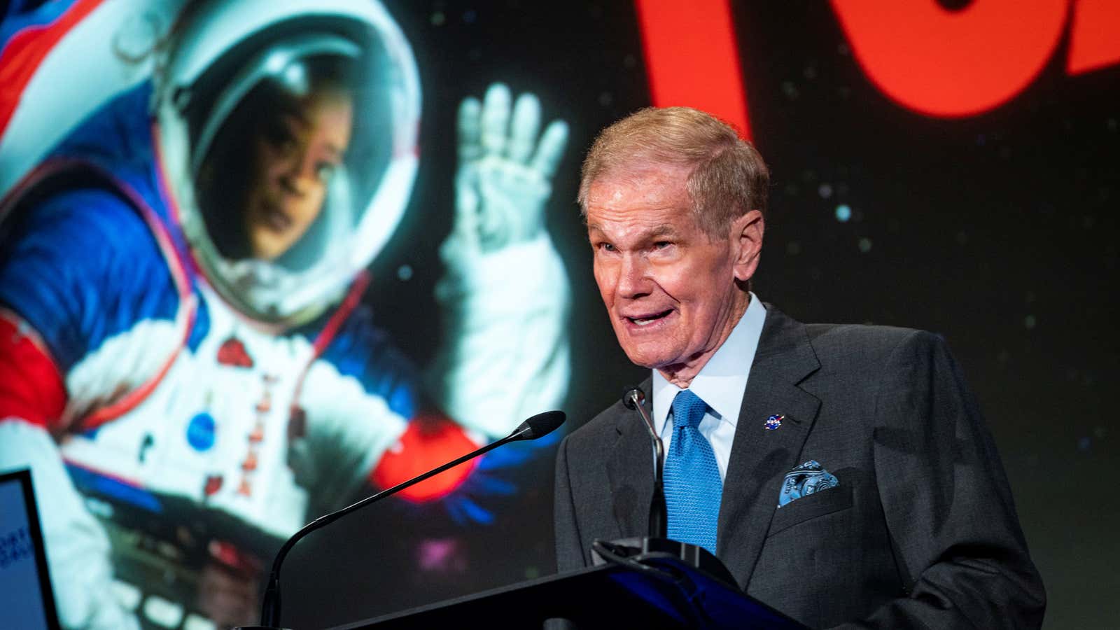 Bill Nelson knows his NASA history.