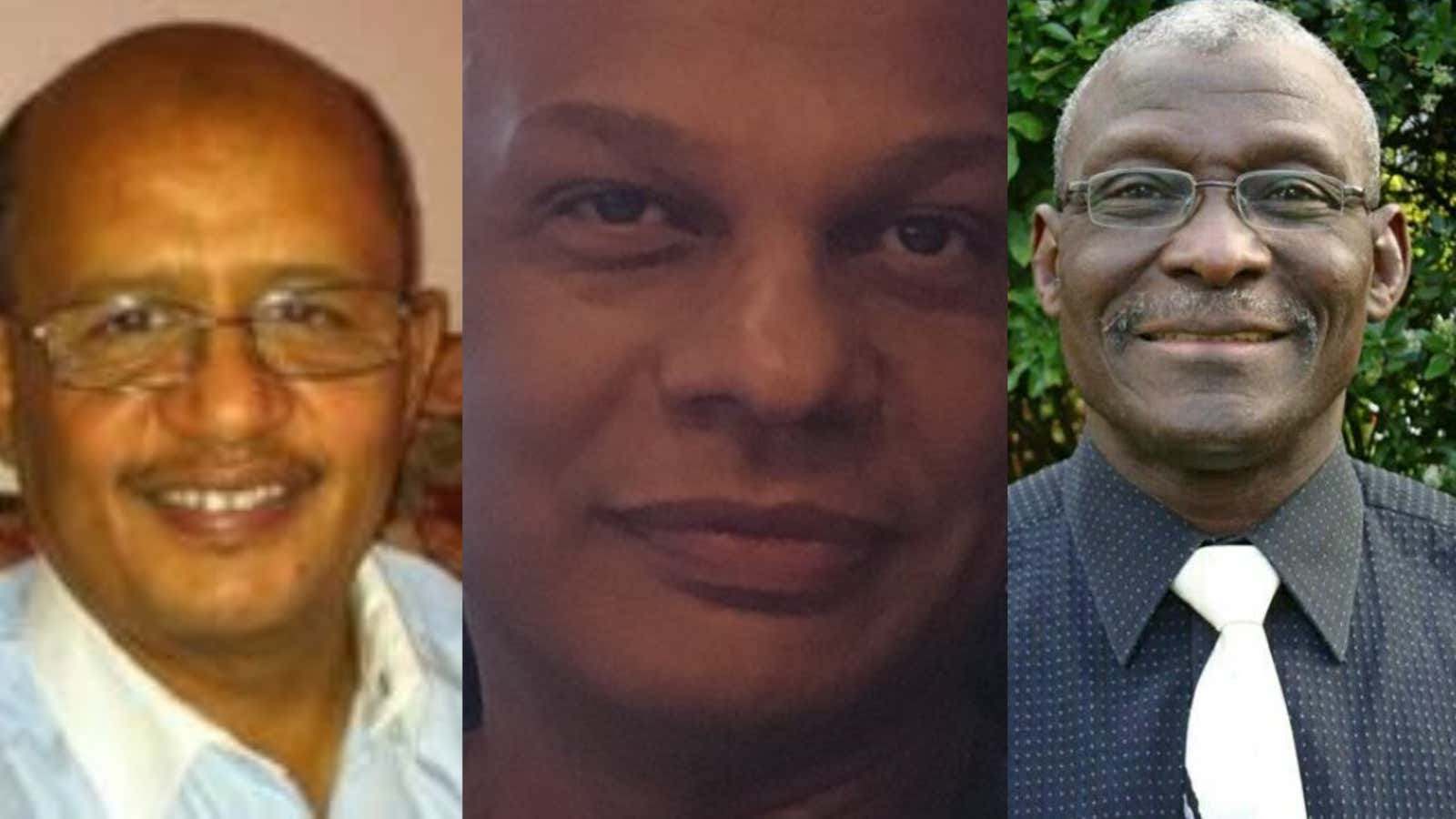 The first three NHS doctors to die in coronavirus outbreak : Dr Adil El Tayar, Dr Amged el-Hawrani and  Dr. Alfa Saadu