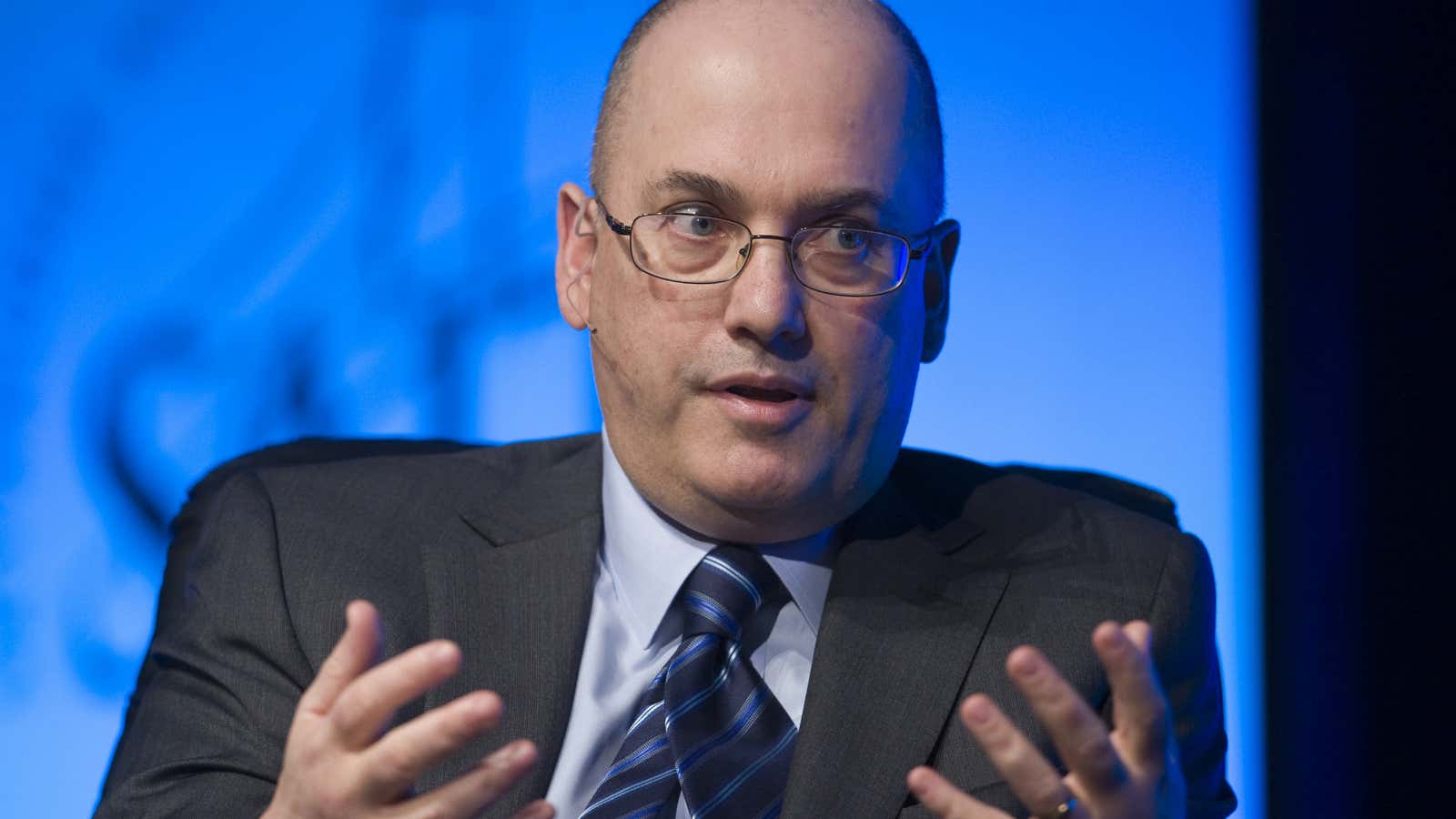 Steven A. Cohen’s initials are coming off the door.