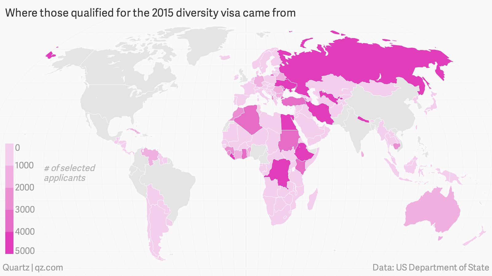 Four highly unlikely things that are more likely than scoring an American “diversity visa”