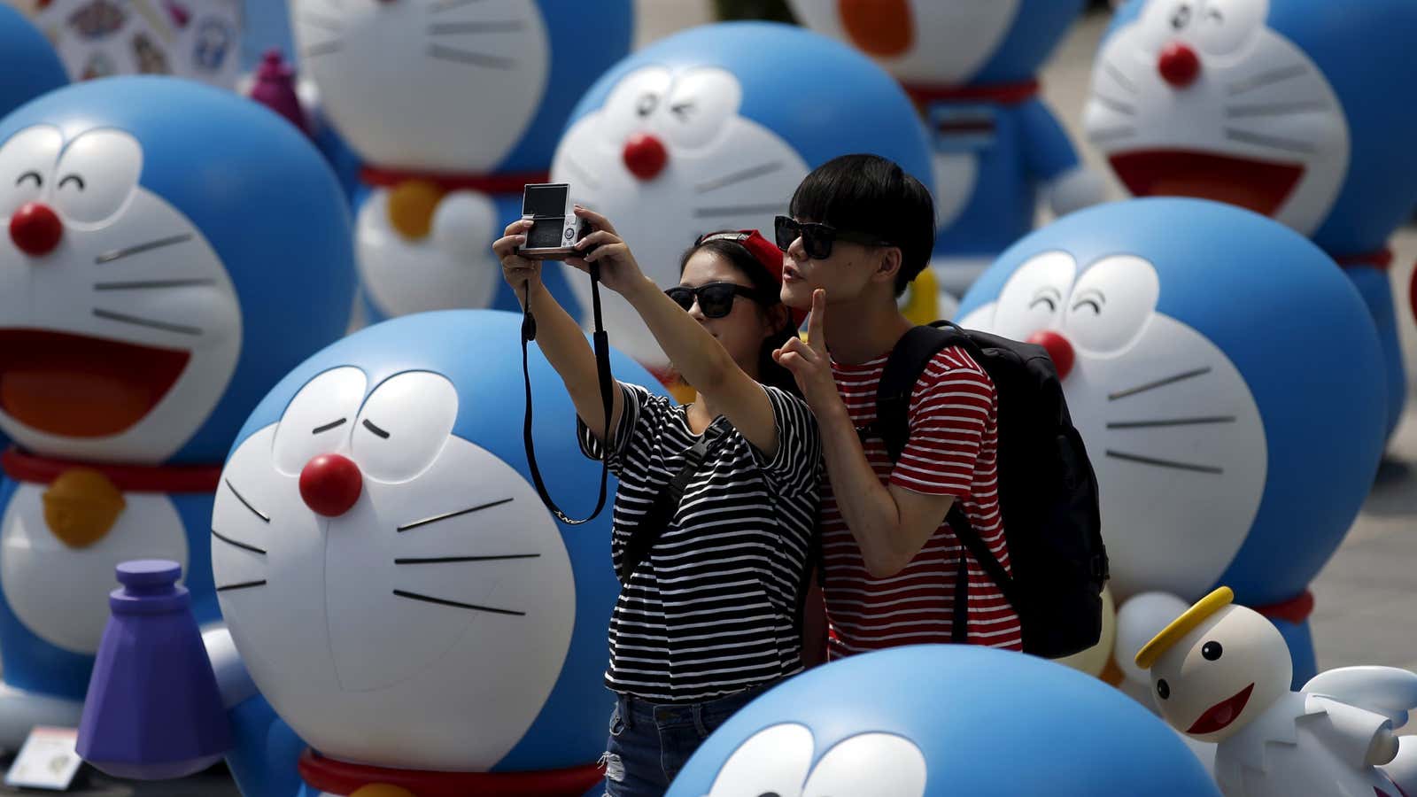 In South Korea, couple look is a fashionable way to tell the world that  you're in love