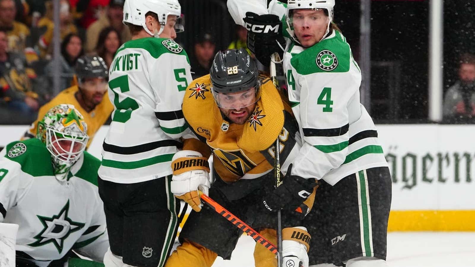 Image for Golden Knights score twice in 3rd to force Game 7 vs. Stars