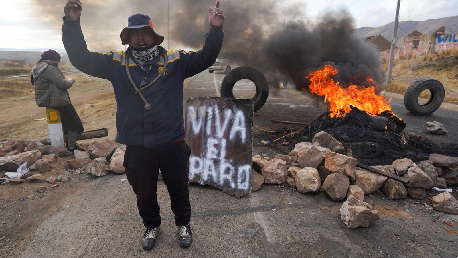 Protestors have said they will not stop their daily demonstrations until former president Pedro Castillo has been released from jail.