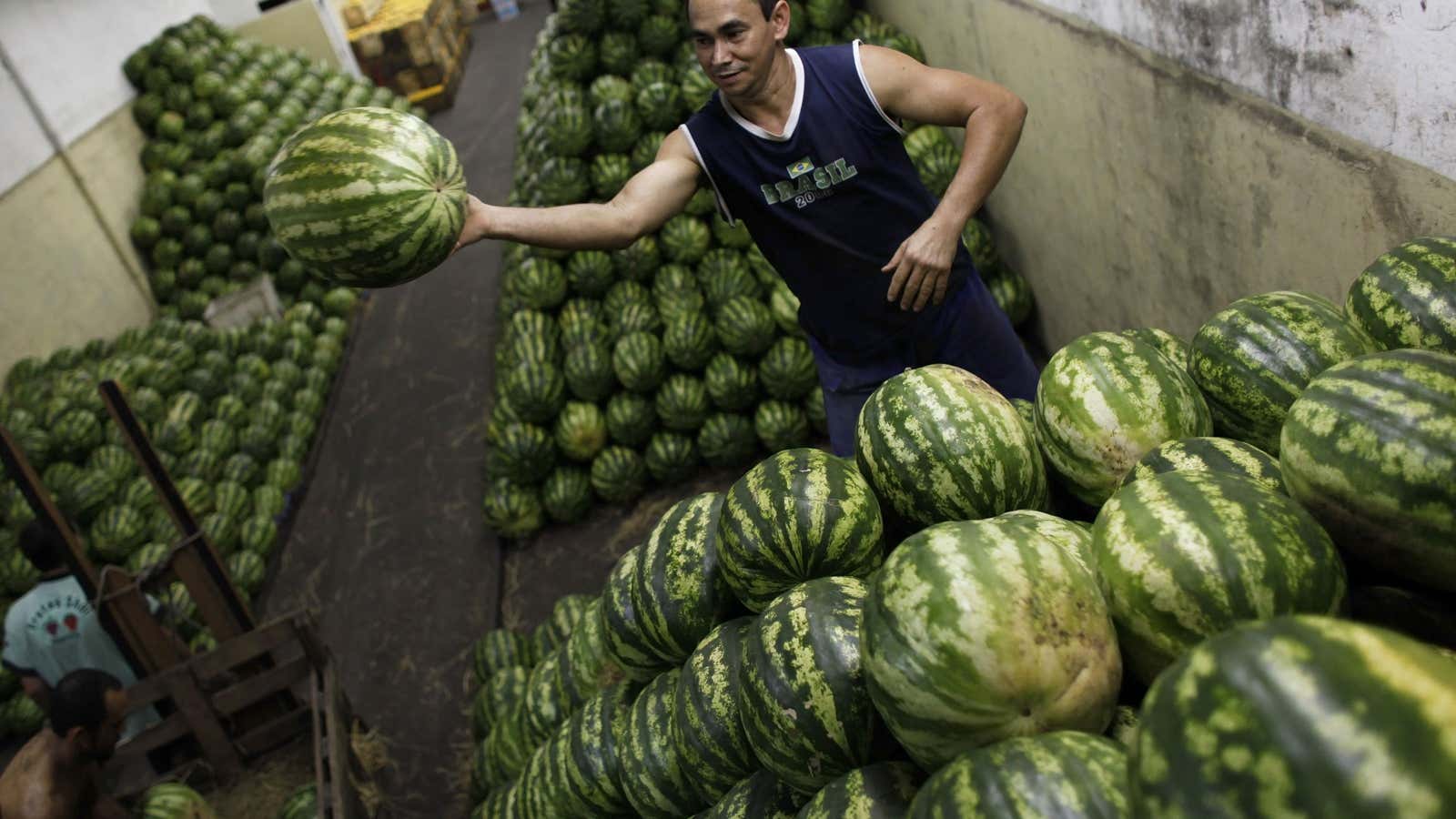 Brazil is now a food exporter.