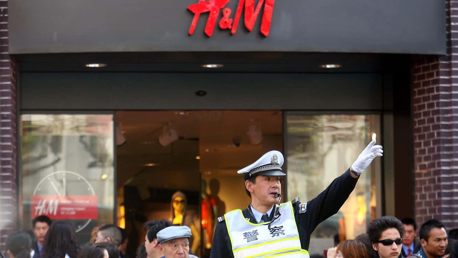 There will be more H&amp;M-induced commotion in China as the company opens several new stores there this year.