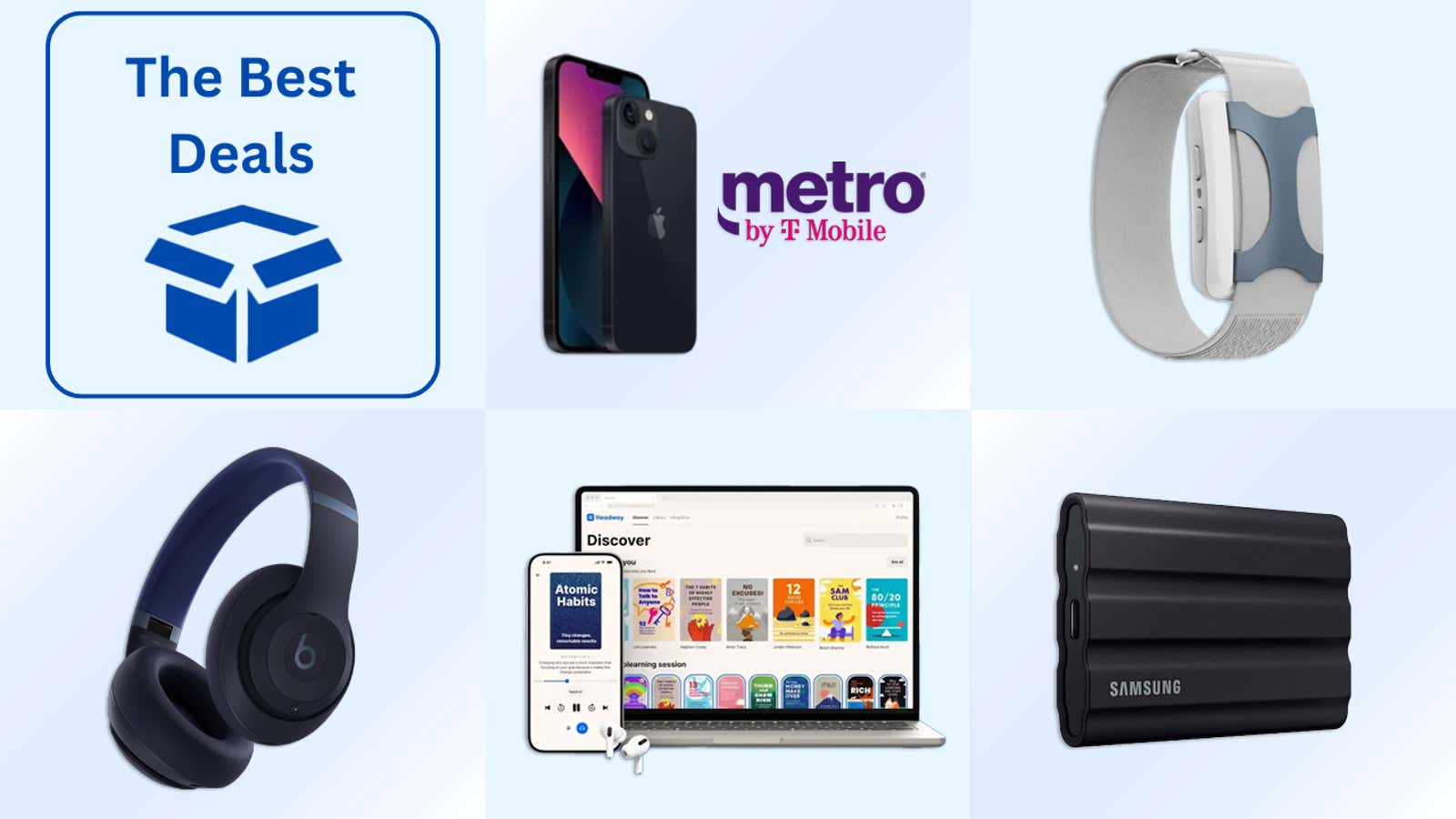 Image for Best Deals of the Day: Samsung, Beats Studio Pro, Headway, Metro by T-Mobile, Apollo Wearable & More