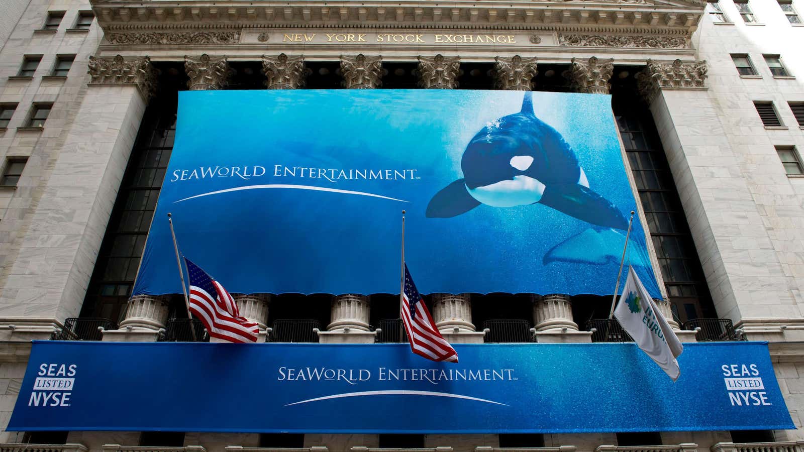 SeaWorld has had a rough go on Wall Street.