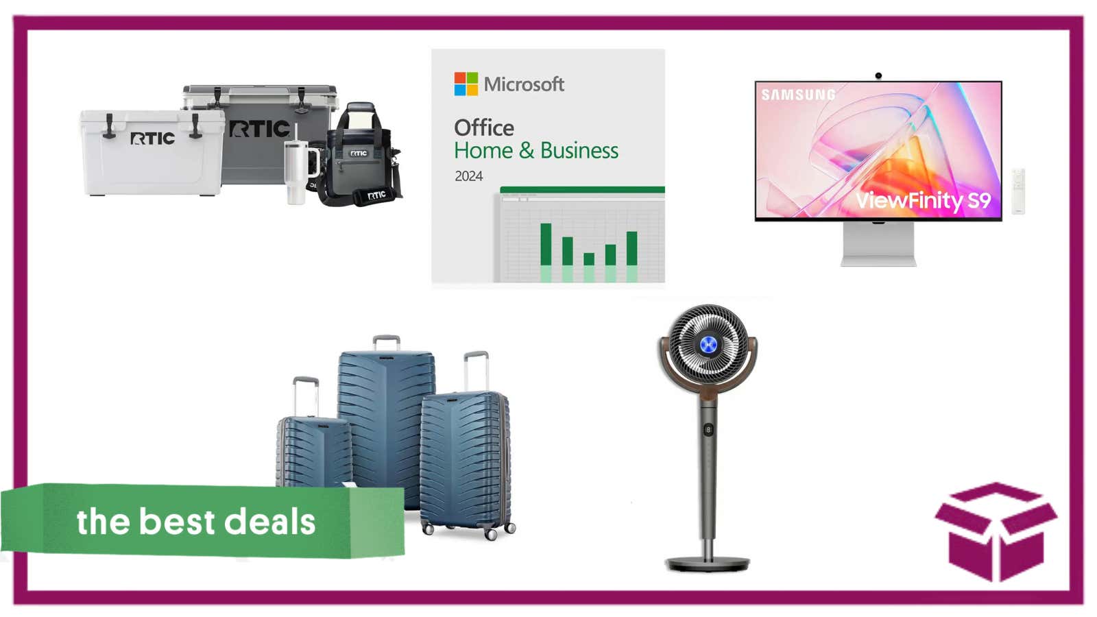 Image for Best Deals of the Day: Samsung, Microsoft, Samsonite, Dreo, RTIC & More