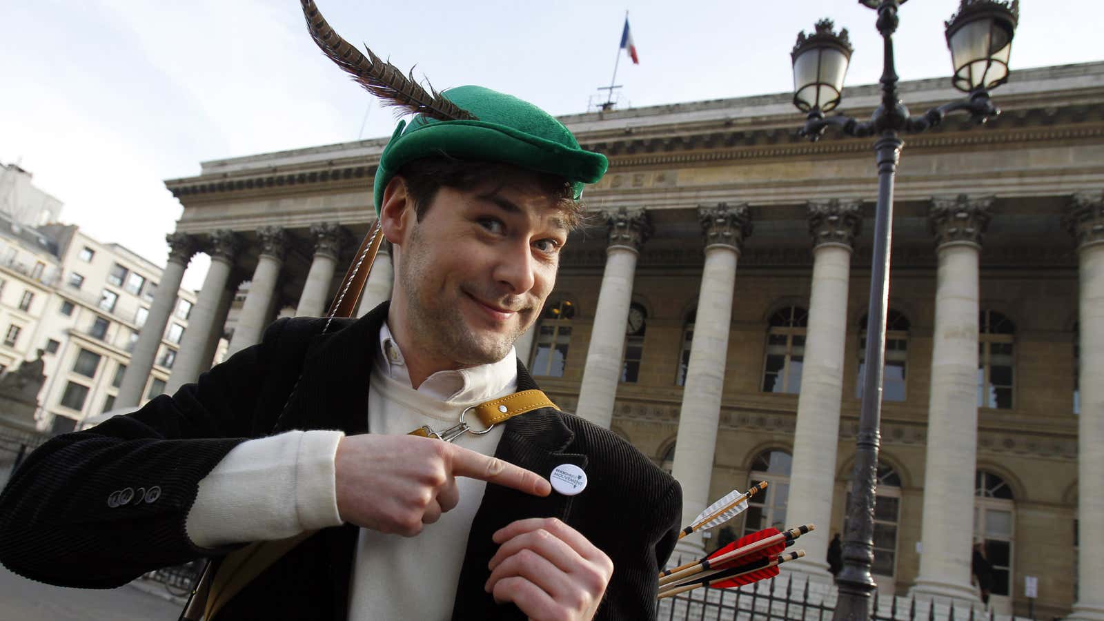 He’s less merry now that the “Robin Hood Tax” is faltering.