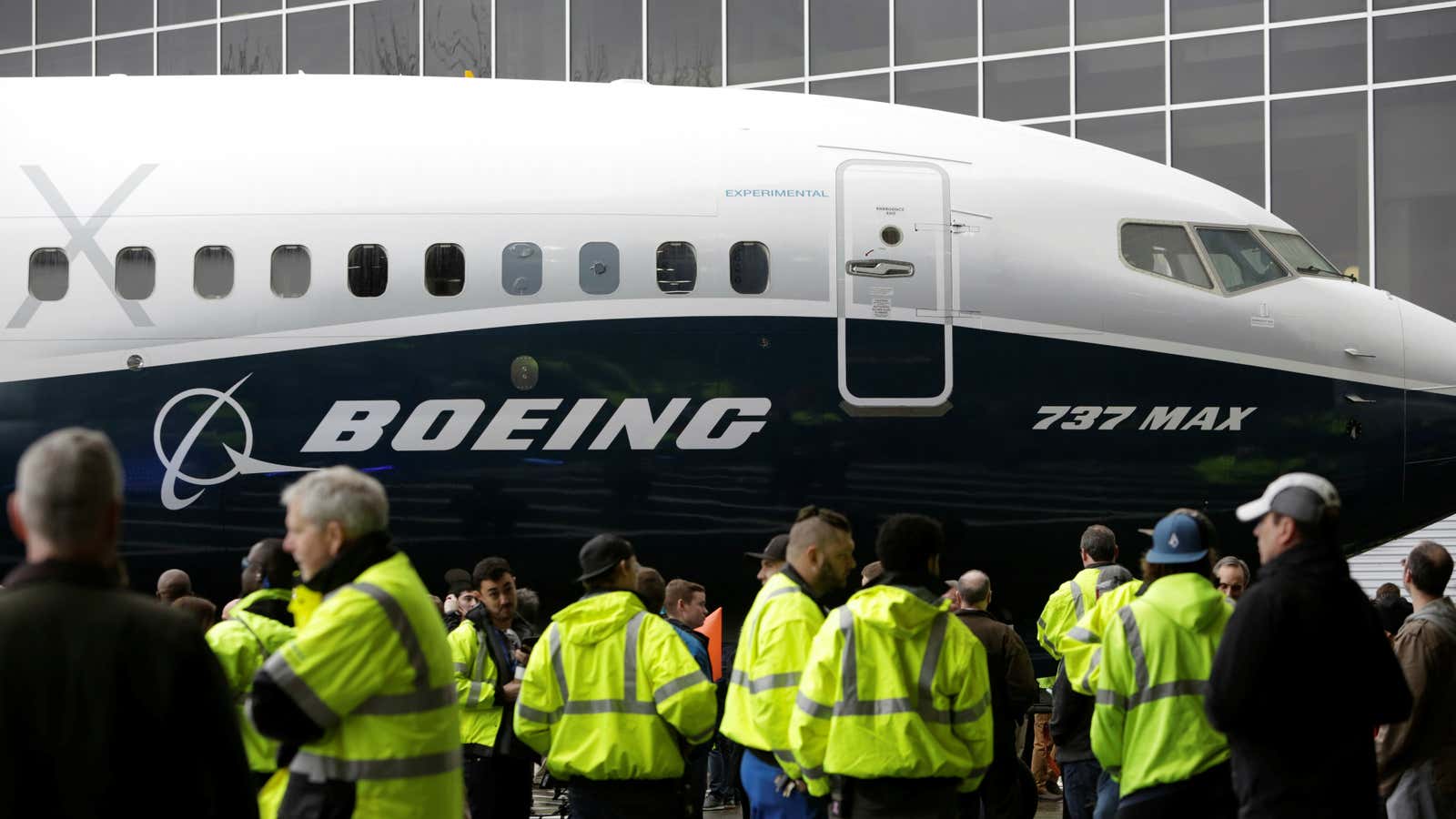 The Boeing 737 Max aircraft.