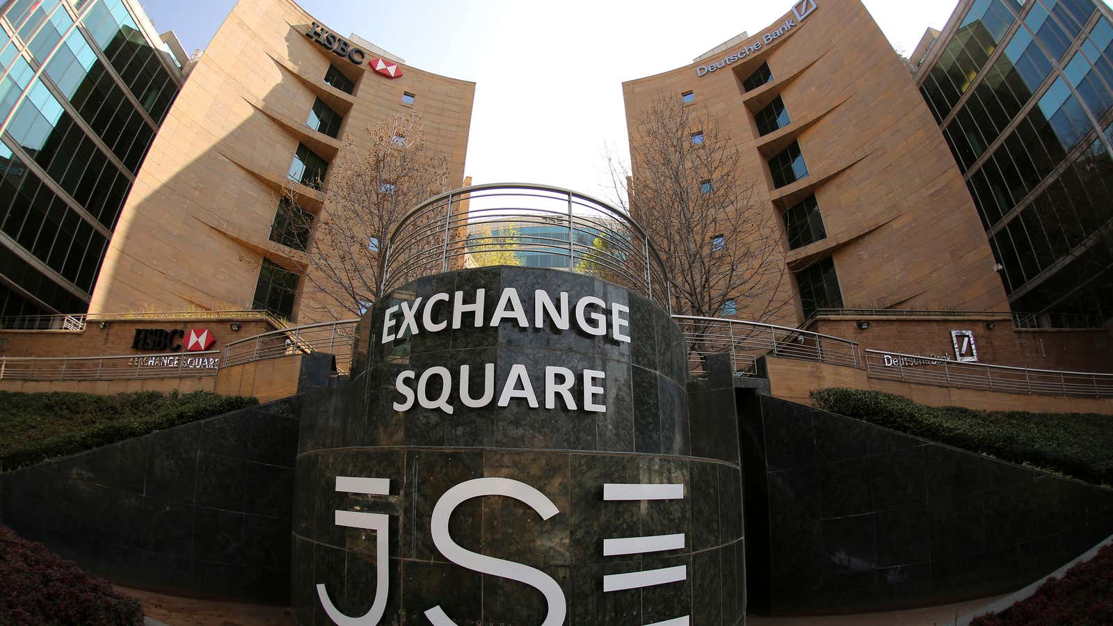 Naspers dominates the Johannesburg Stock Exchange.