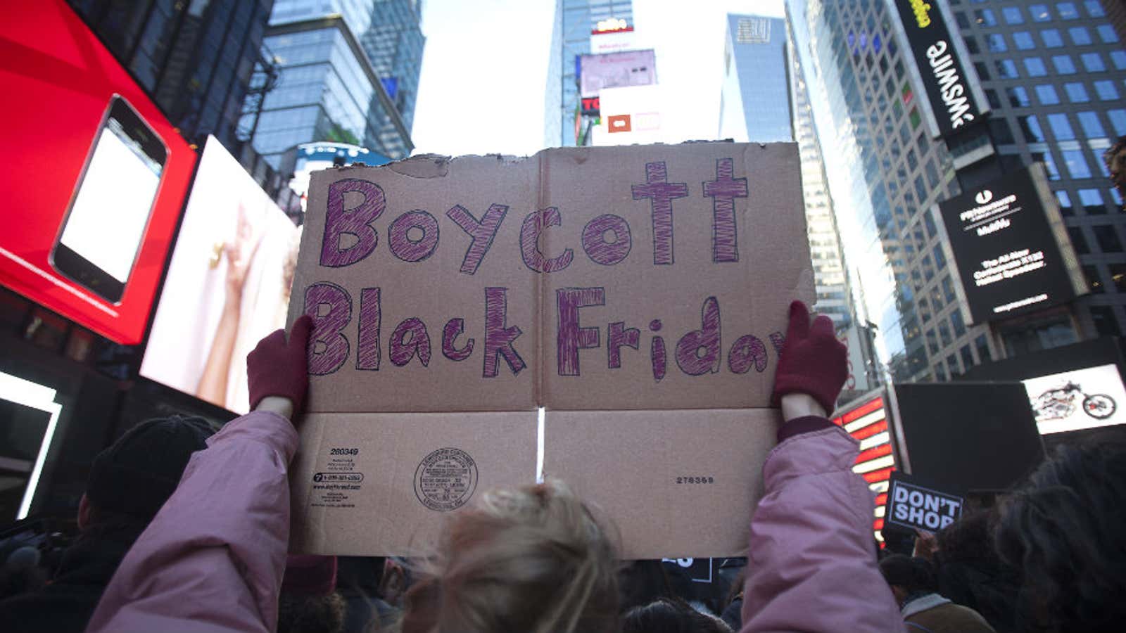 In New York City, there’s plenty of shopping to boycott.