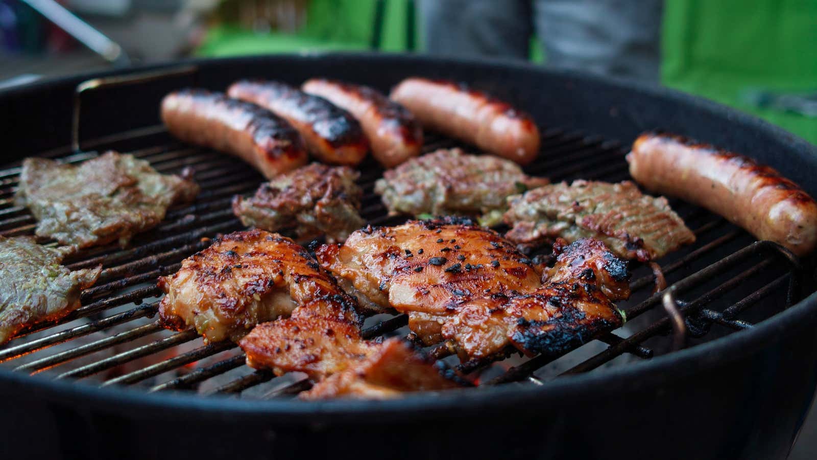 Because nothing says America like grilled meat.