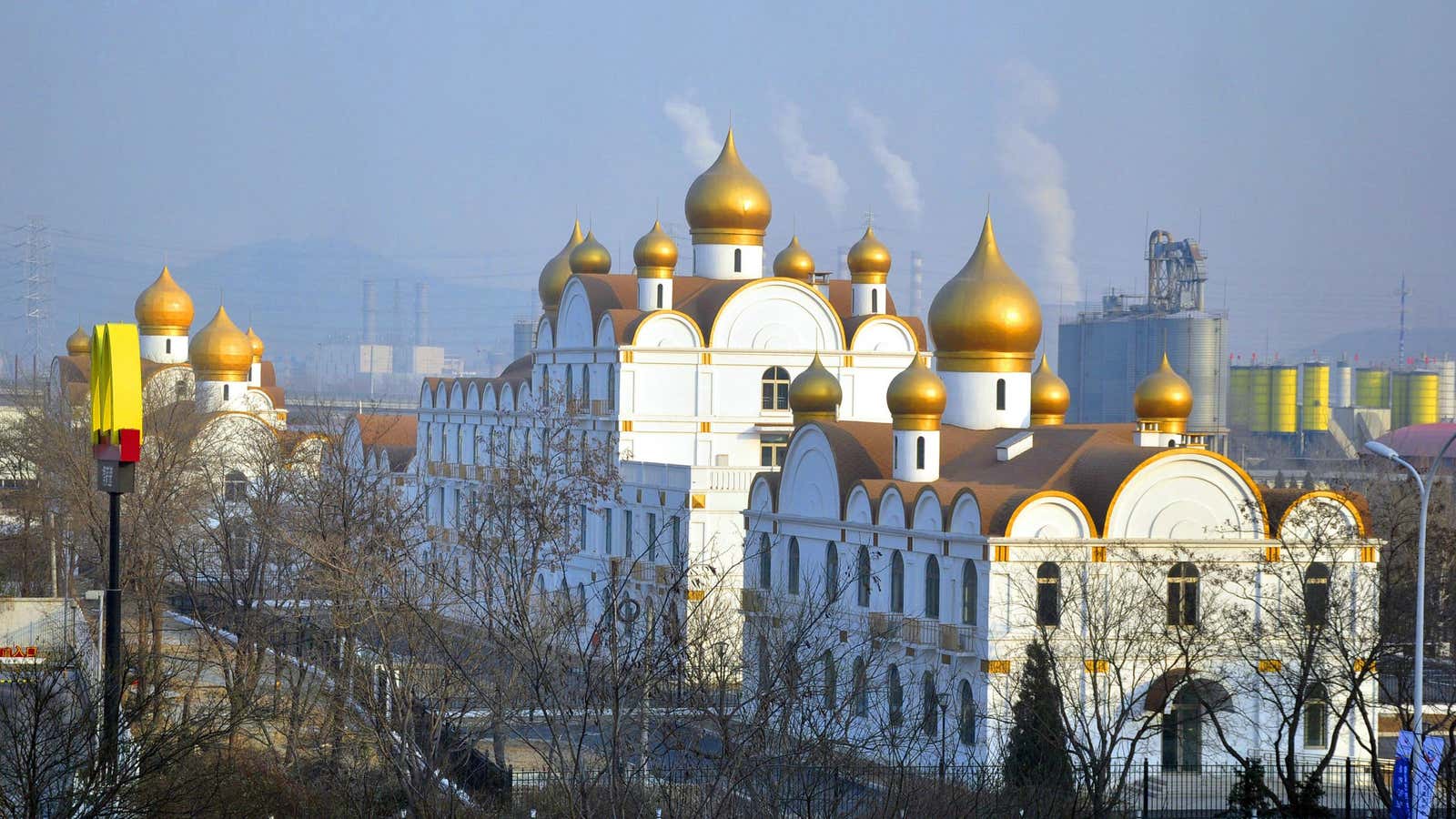 Beijing’s mini-Kremlin doesn’t follow the office space rules.