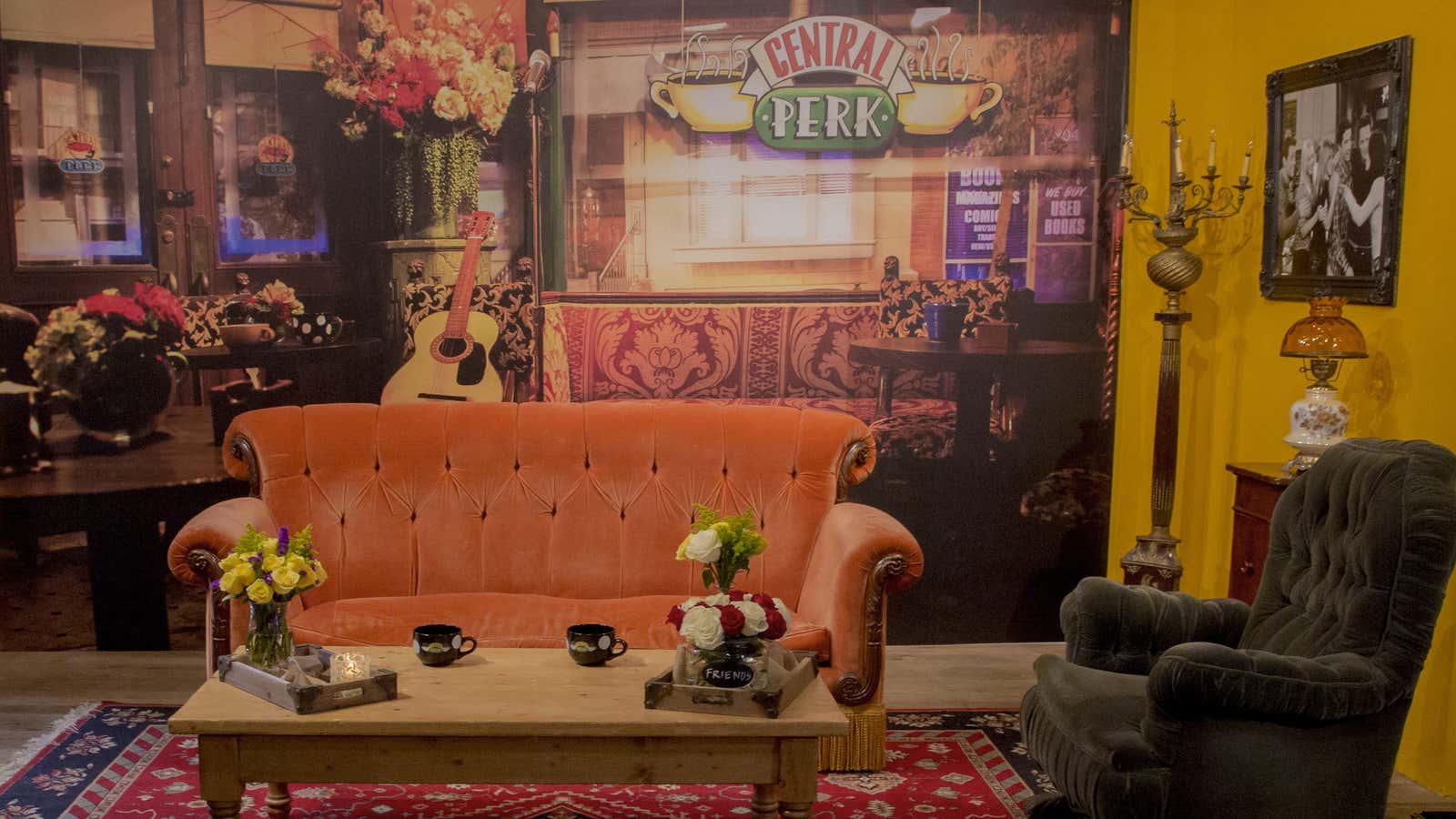 Central Perk might not be empty for long.