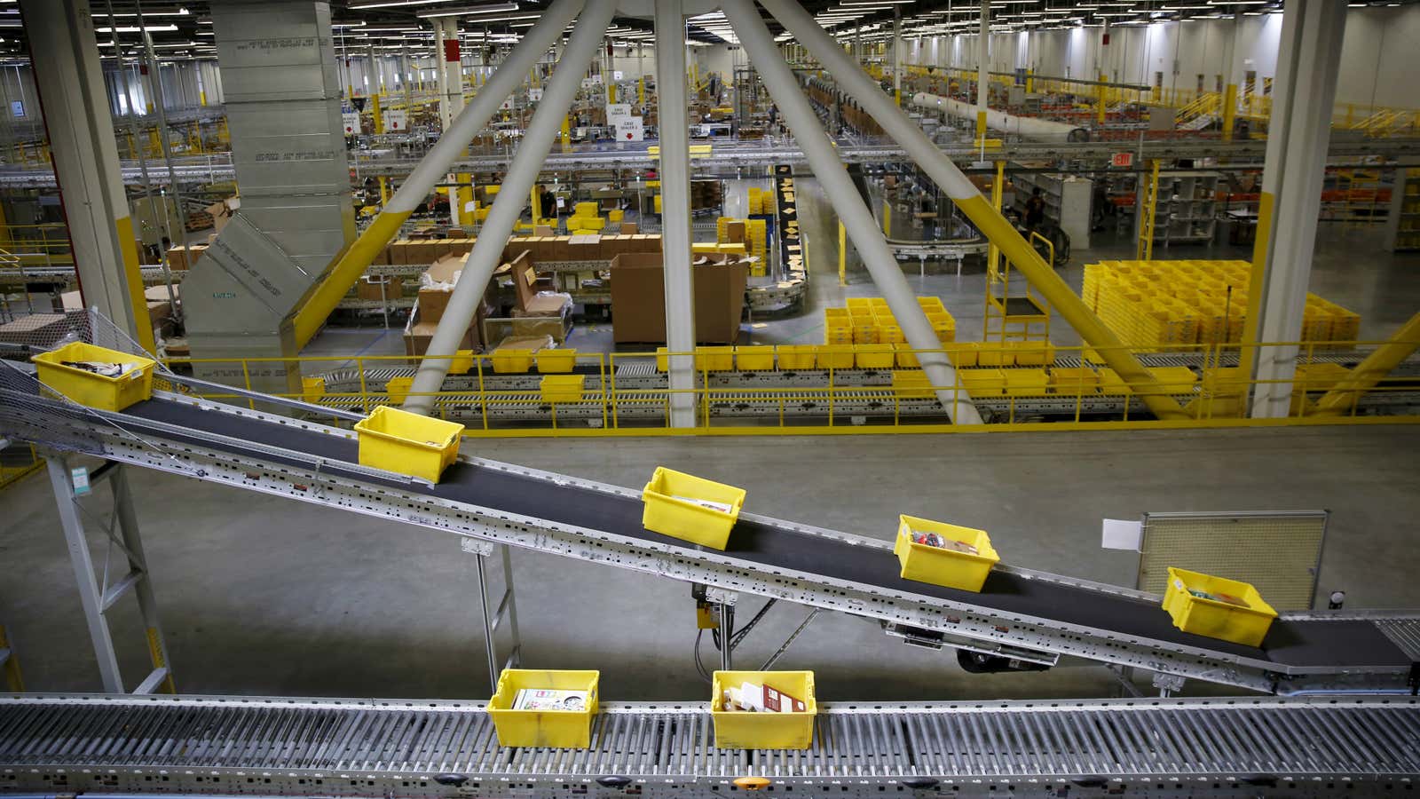 Amazon is building a mammoth logistics network.