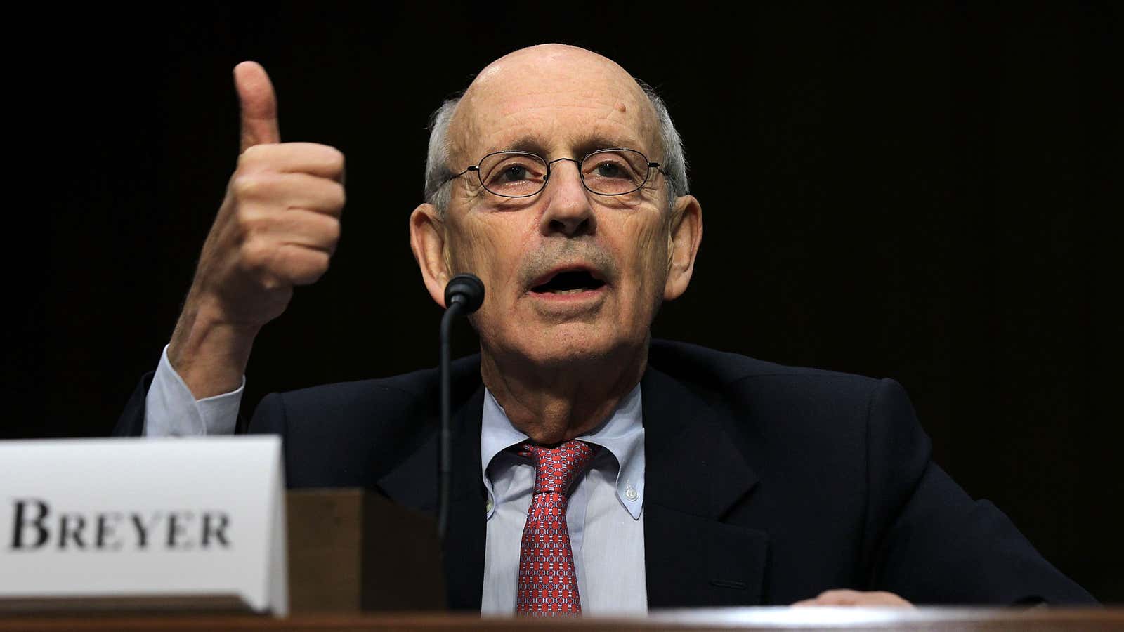 WASHINGTON, DC – Supreme Court Justice Stephen Breyer testified during a hearing before the Senate Judiciary Committee October 5, 2011 on Capitol Hill. The justice testified on “Considering the Role of Judges Under the Constitution of the United States.”