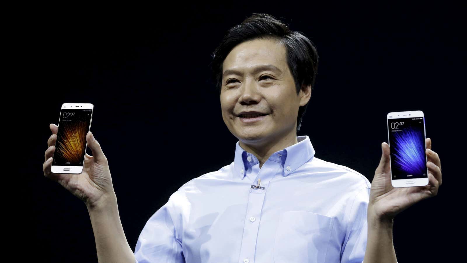 Xiaomi founder Lei Jun.