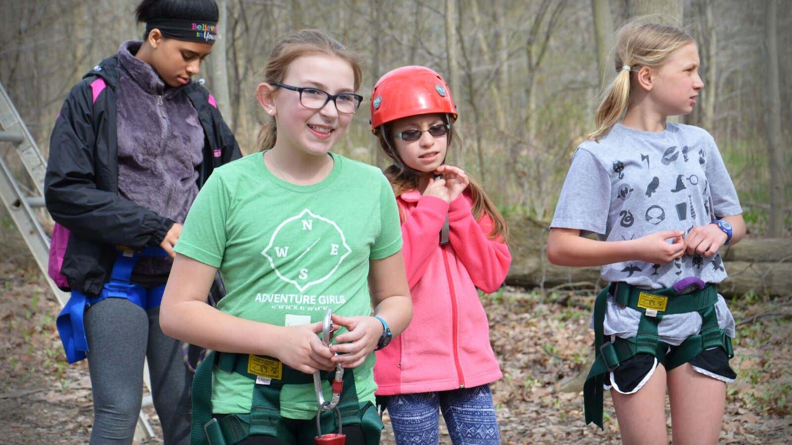 Adventure Girls is more than an after-school program, it’s a mindset.