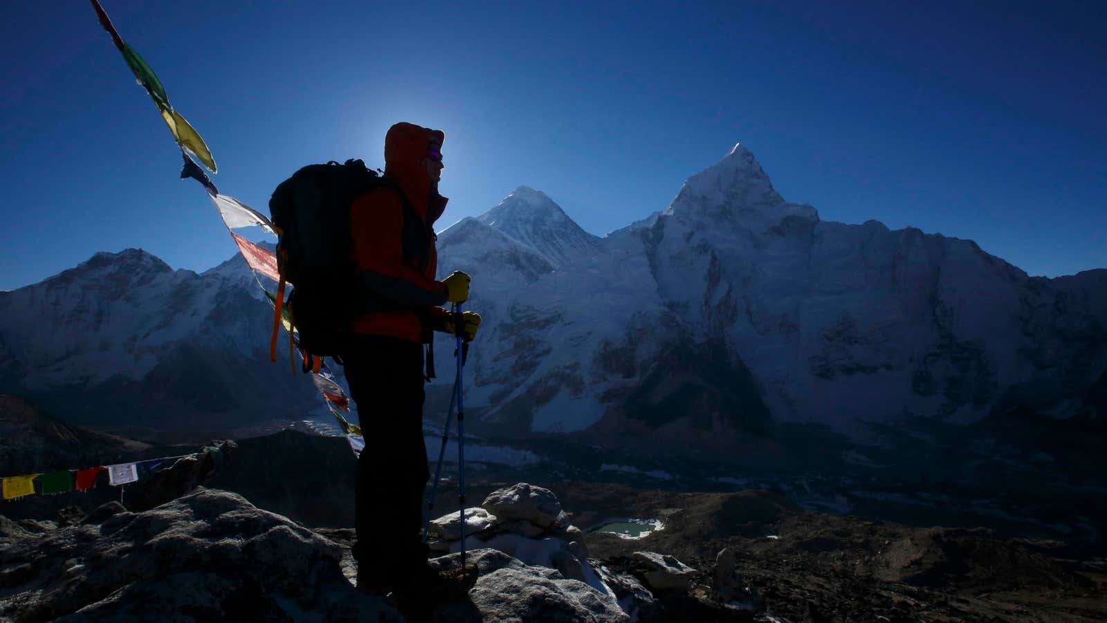 Maybe stick to trekking and admire Everest from a safe distance.