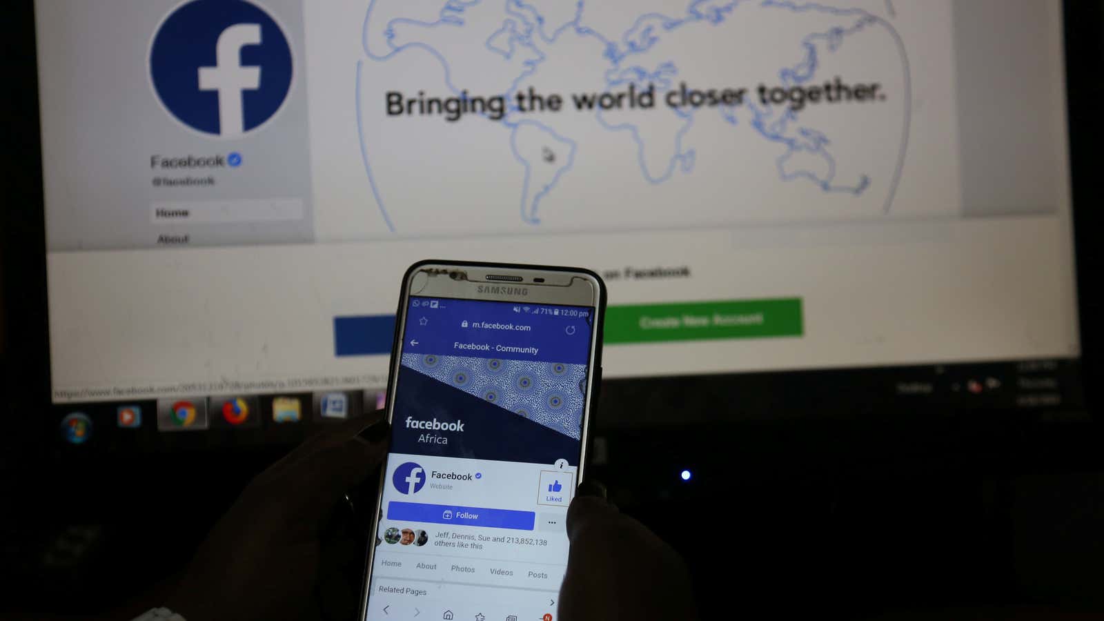 Facebook is dealing with a fake news problem in Africa