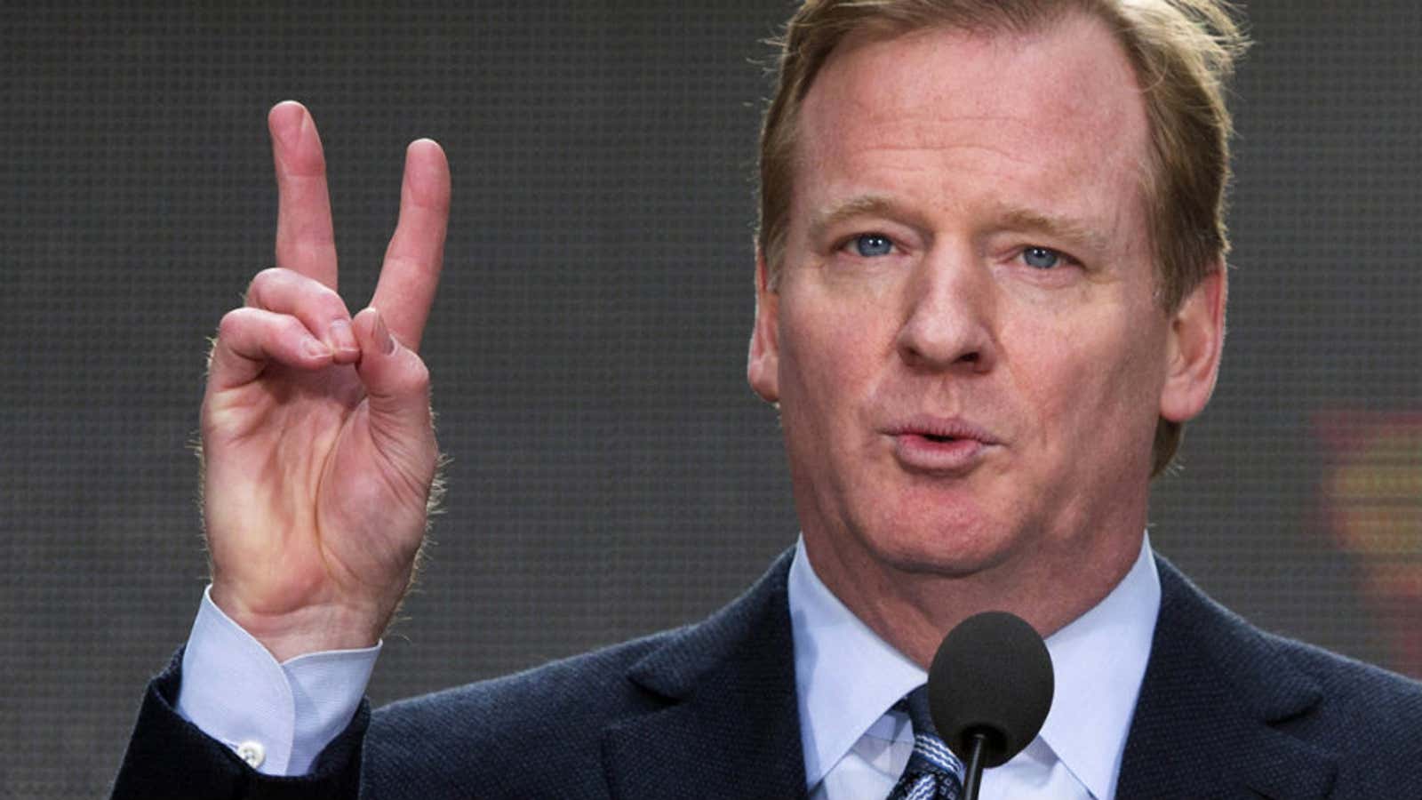 Commissioner Roger Goodell has an opportunity to do more.