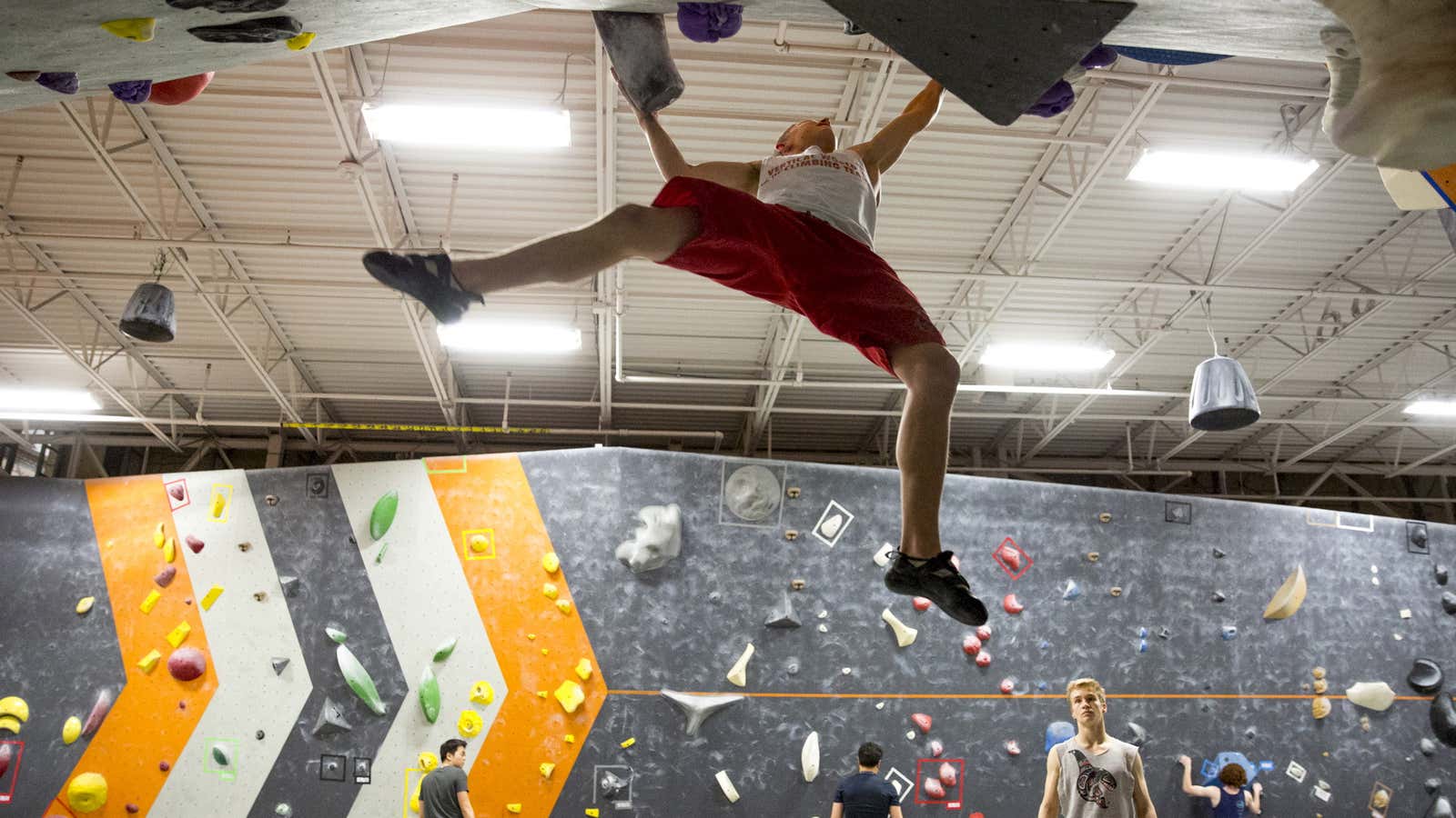 The obstacle is the way. (Reuters/Jason Redmond)