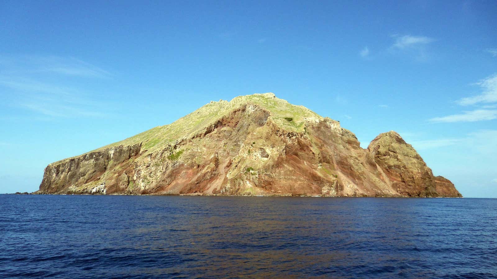 Redonda is located about 30 miles (50 km) from Antigua.