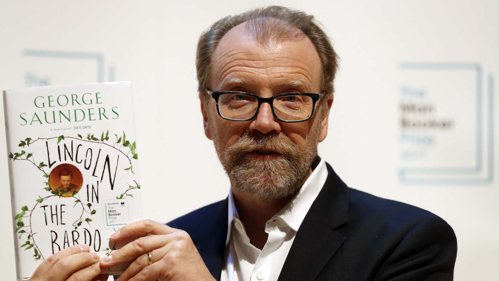 George Saunders is the second American to win the prize.