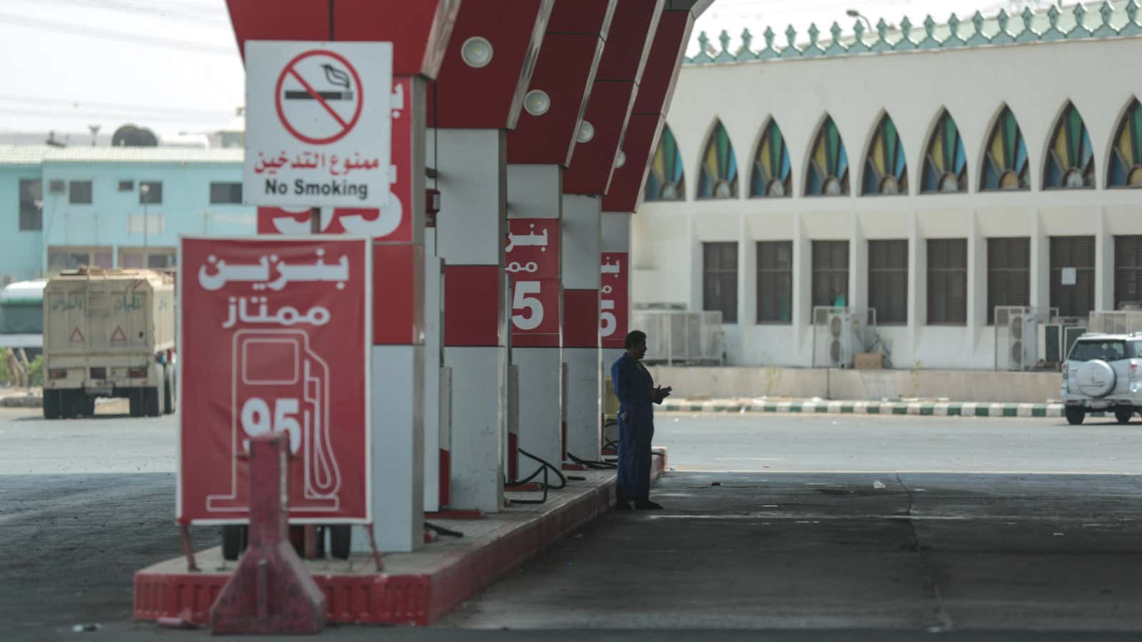 Saudi Arabia’s government finances are running out of gas.