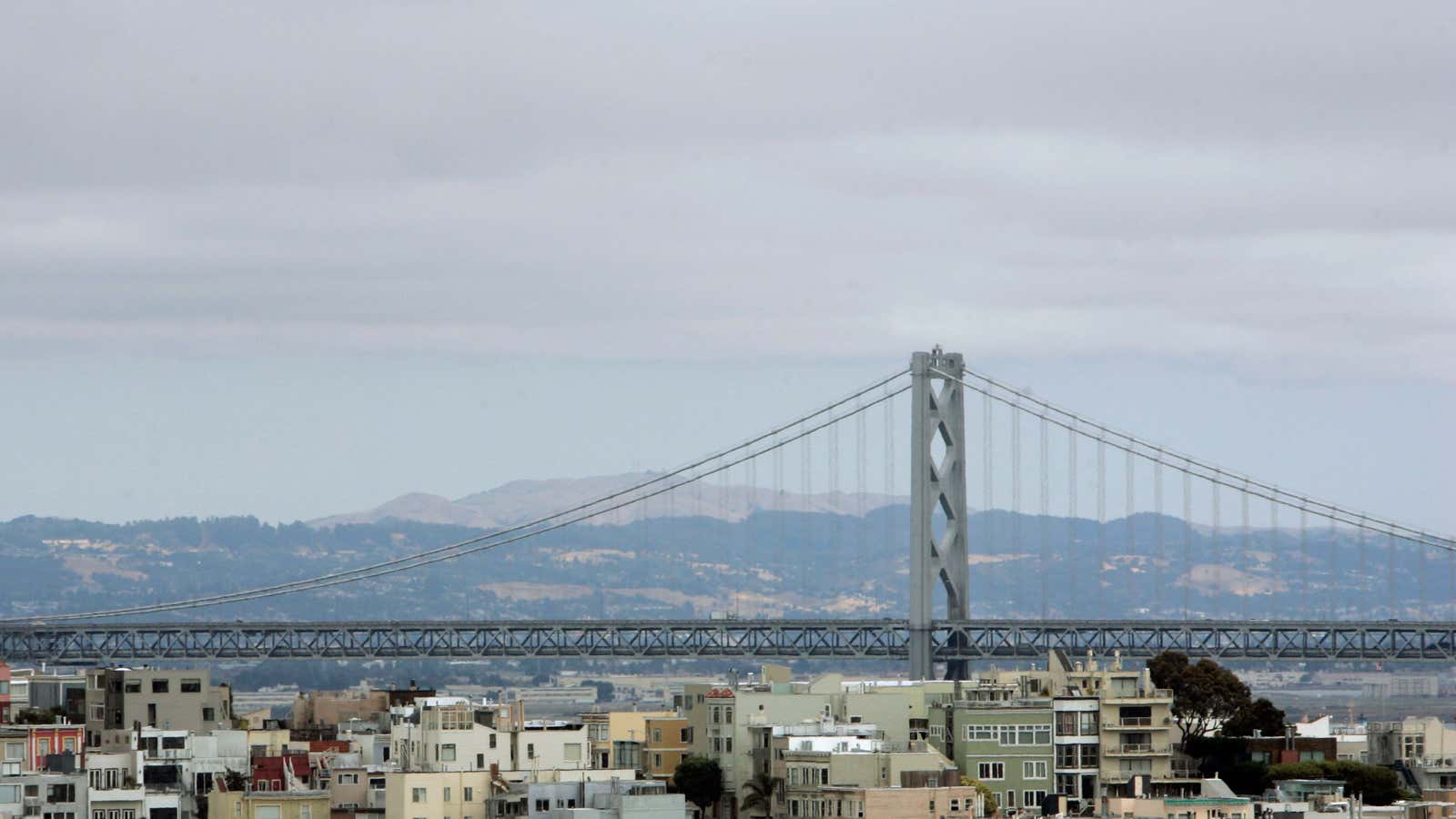 Major differences on the other side of the bridge.