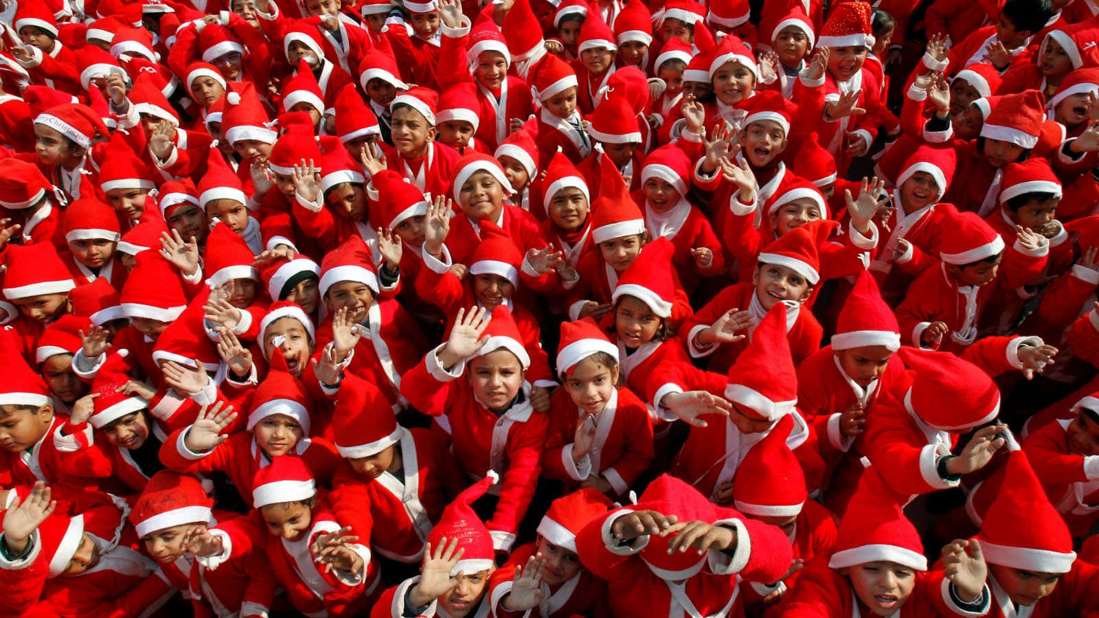 In photos Christmas in India