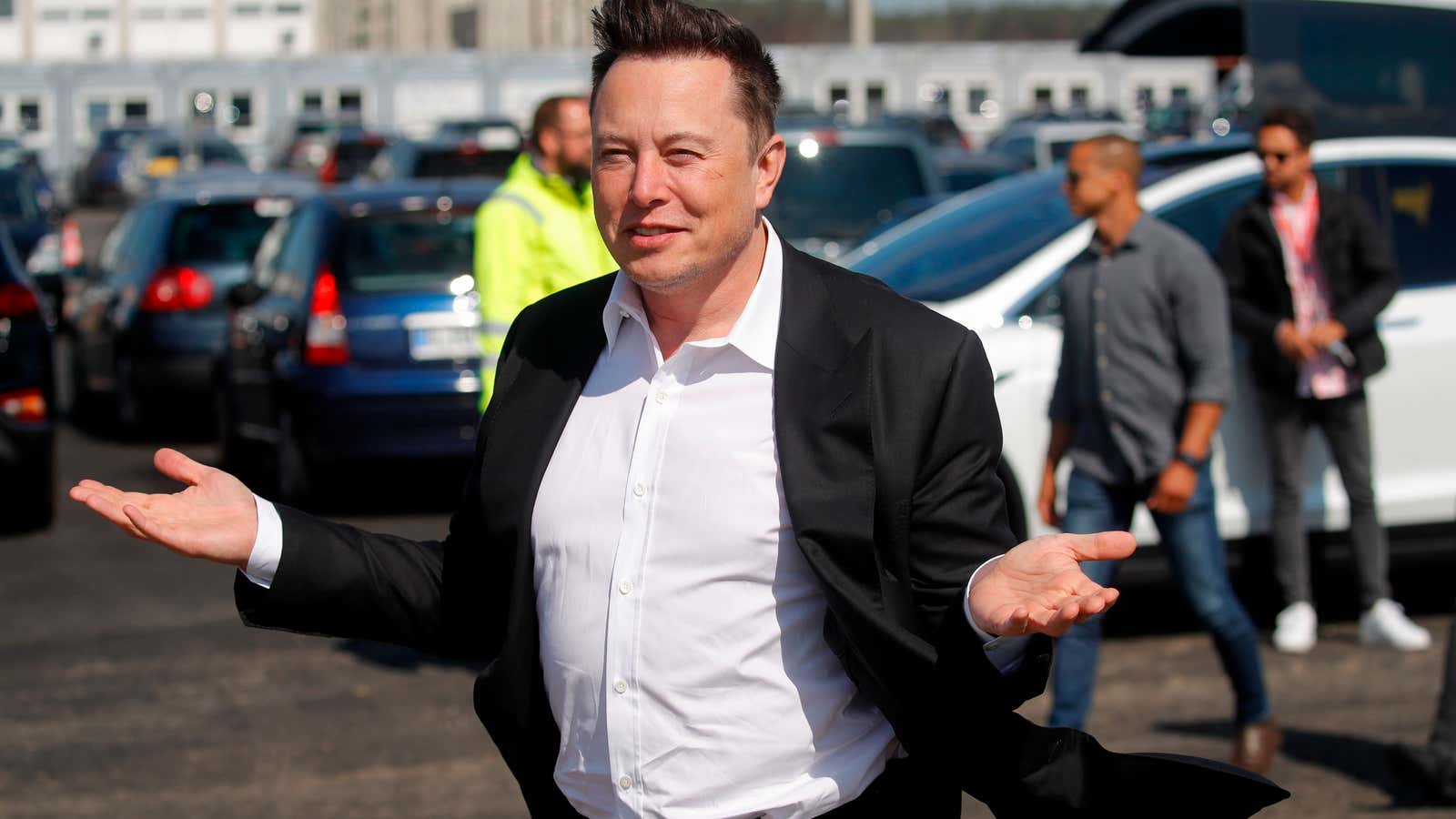 Image for Tesla posts its biggest revenue drop in 12 years — but the stock pops as Elon Musk promises cheaper EVs soon
