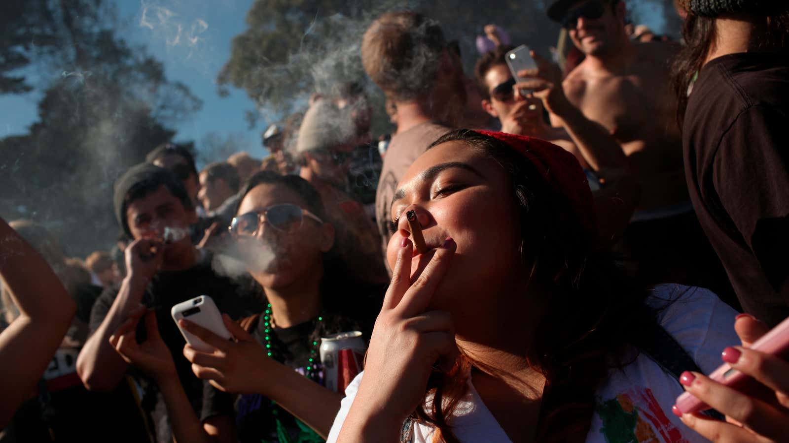 More Americans are smoking marijuana than tobacco cigarettes now