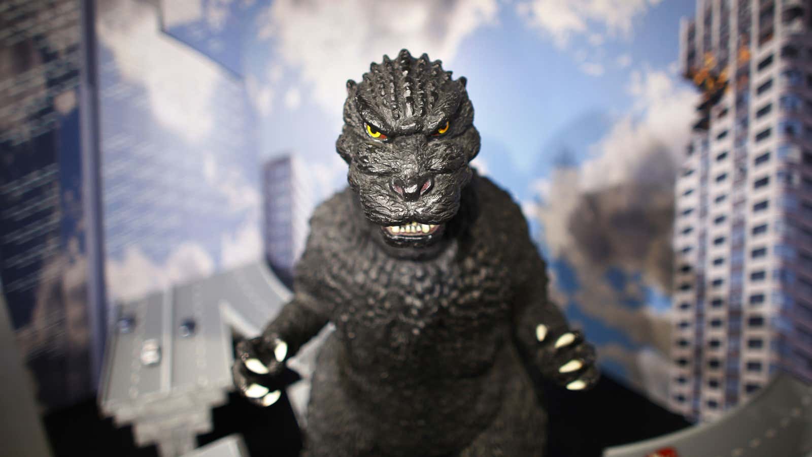 At least we don’t have to worry about Godzilla.