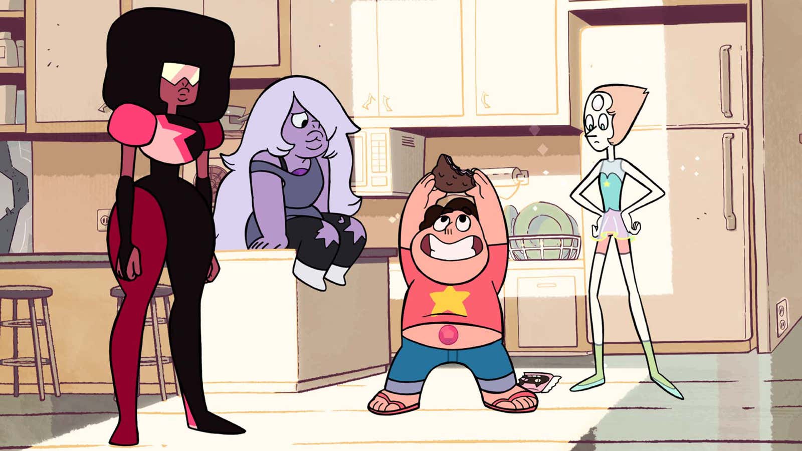 Steven universe e as crystal gems