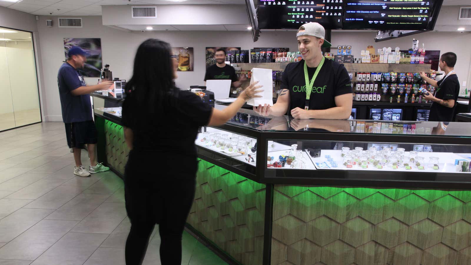 A Curaleaf dispensary in Arizona.