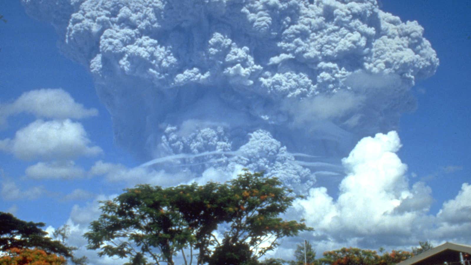 Mount Pinatubo, Philippines.